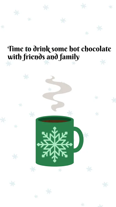 Free Christmas Instragram Story Template to Edit Online