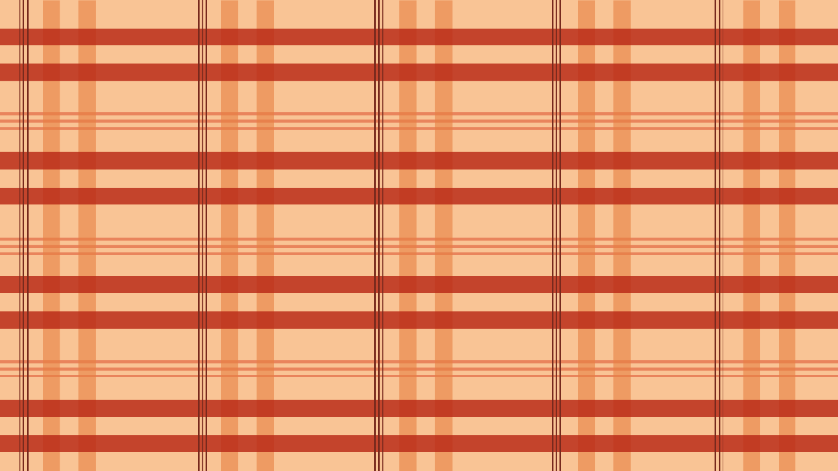 Fall Plaid Background Template