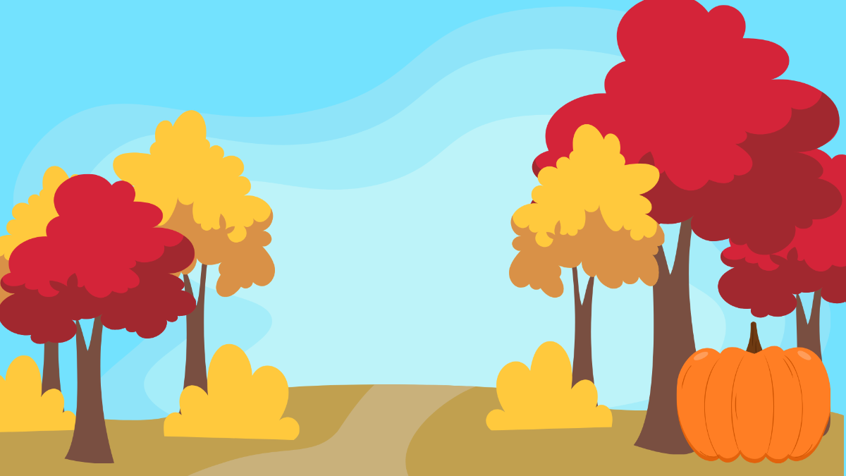 Early Fall Background Template