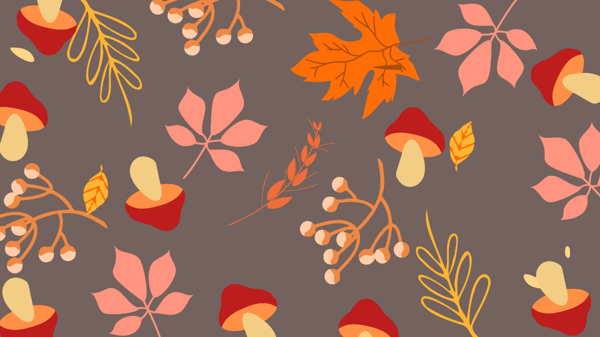 Elegant Fall Background Template