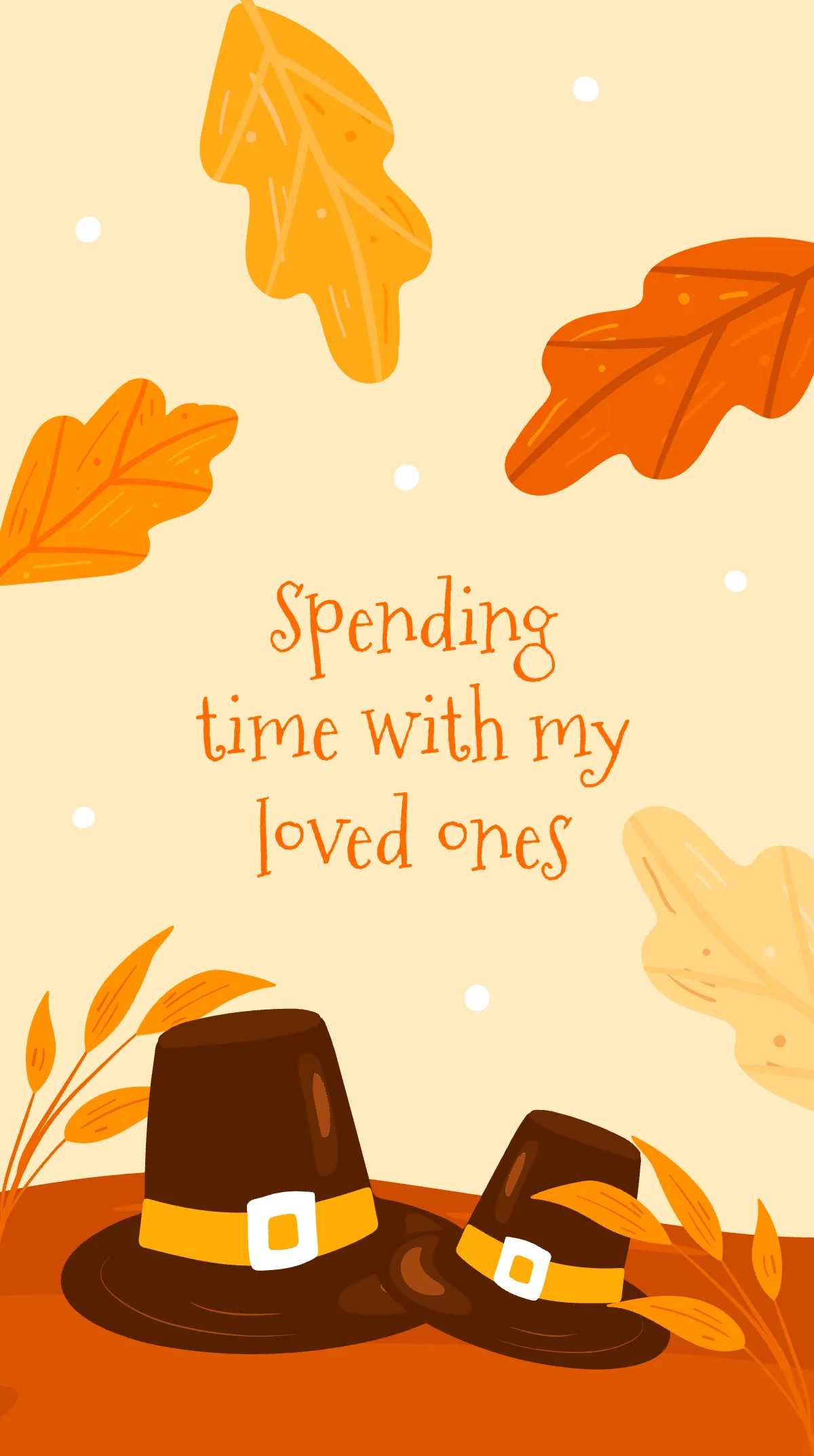 Free Thanksgiving Day Instragram Story Template to Edit Online