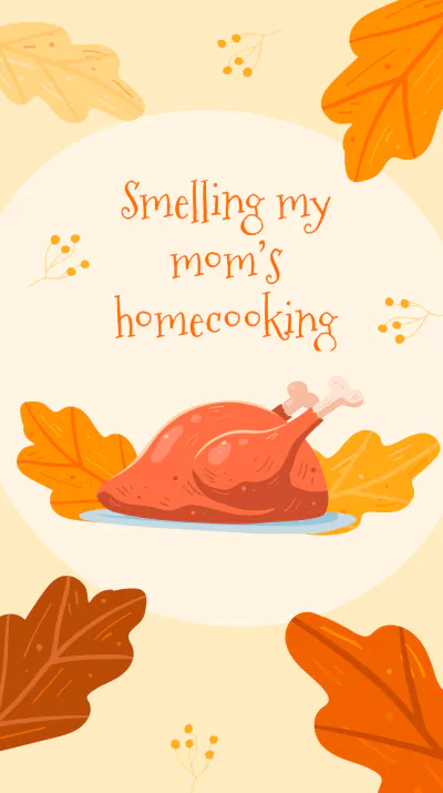 Free Thanksgiving Day Instragram Story Template to Edit Online