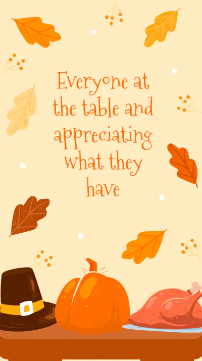 Free Thanksgiving Day Instragram Story Template to Edit Online