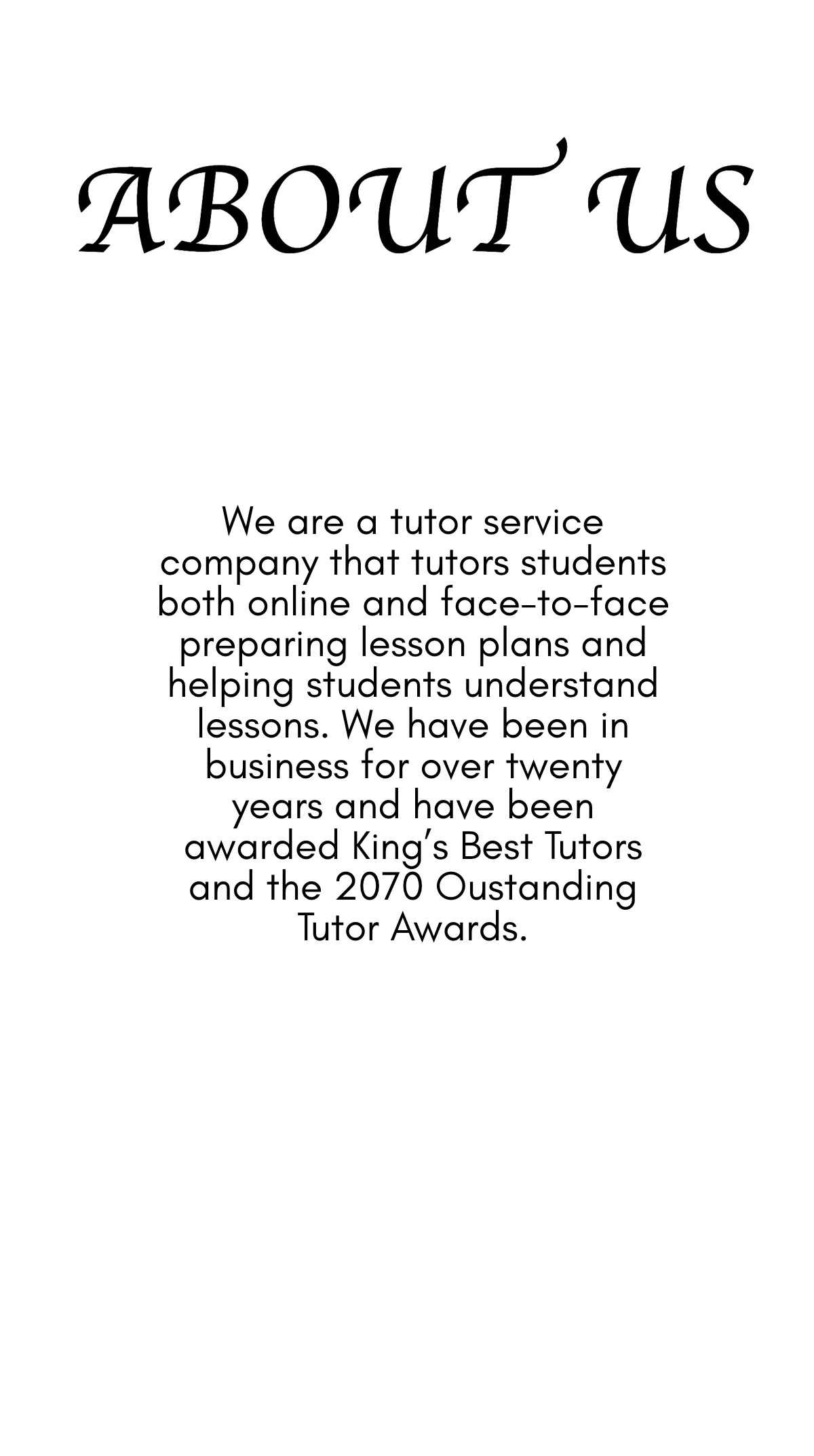 Free Tutor Services Mobile Presentation Template to Edit Online