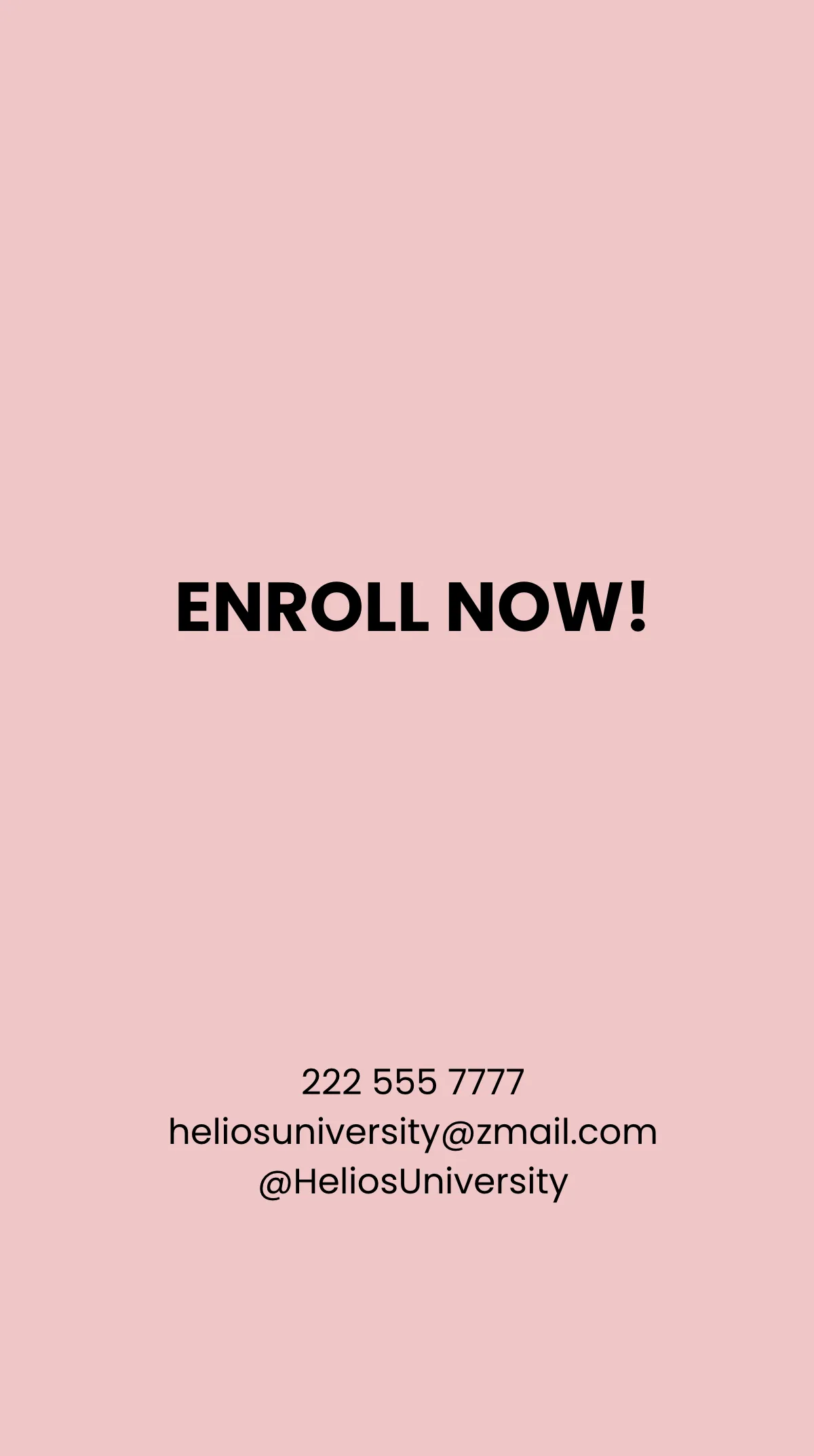 Free Course Schedule Mobile Presentation Template to Edit Online