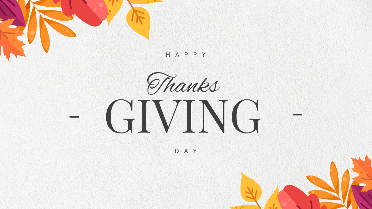 Thanksgiving Day High Resolution Background Template