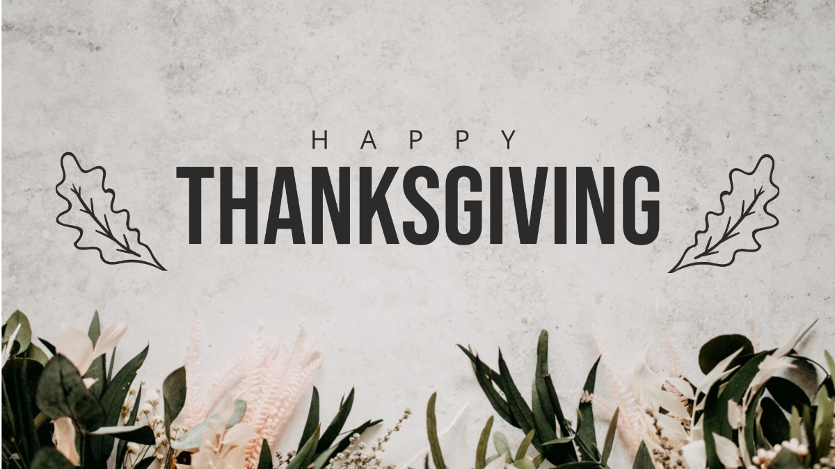 Thanksgiving Day Image Background Template