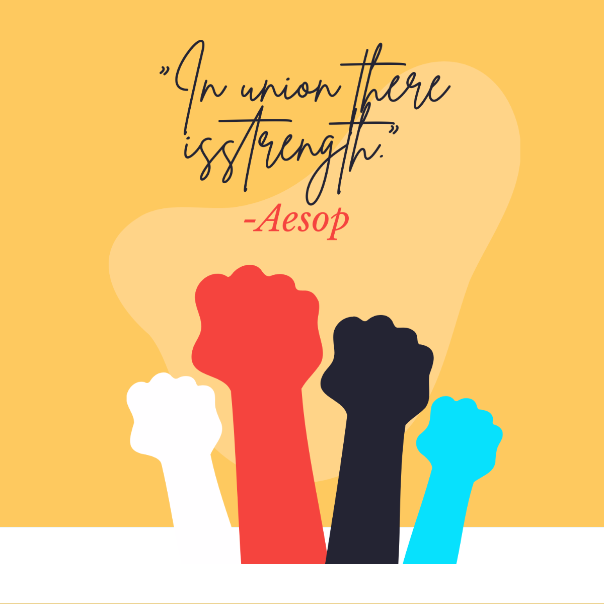 International Human Solidarity Day Quote Vector Template