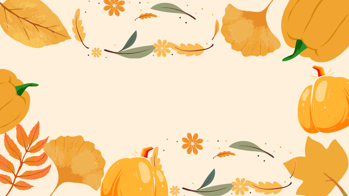 Light Fall Background Template