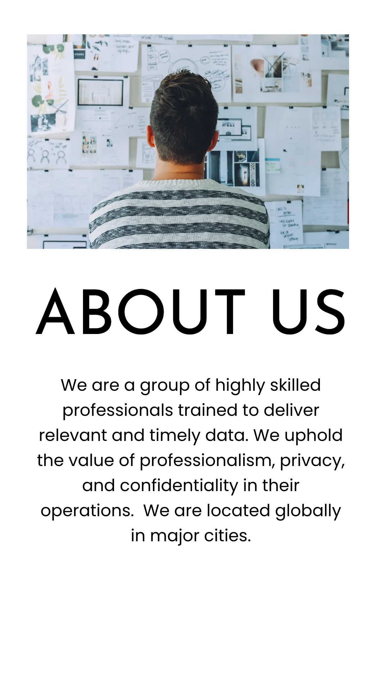 Free Business Analysis Services Mobile Presentation Template to Edit Online