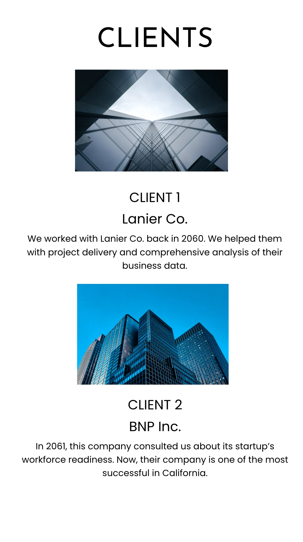 Free Business Analysis Services Mobile Presentation Template to Edit Online