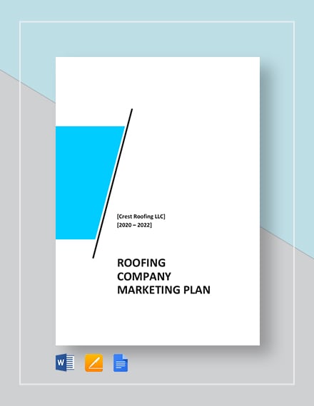 roofing company marketing plan