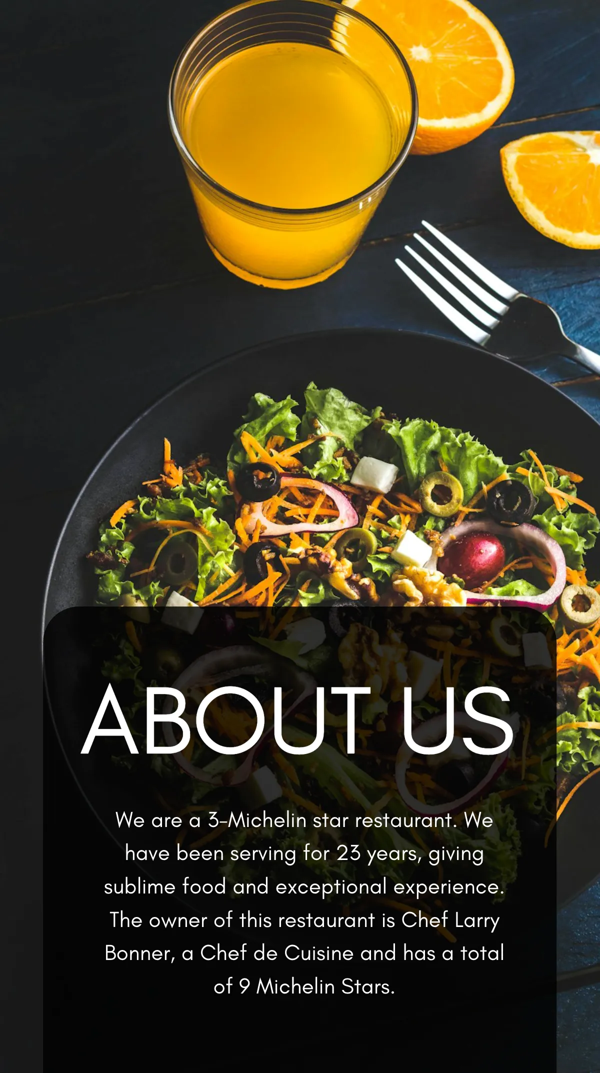 Free Restaurant Promotion Mobile Presentation Template to Edit Online