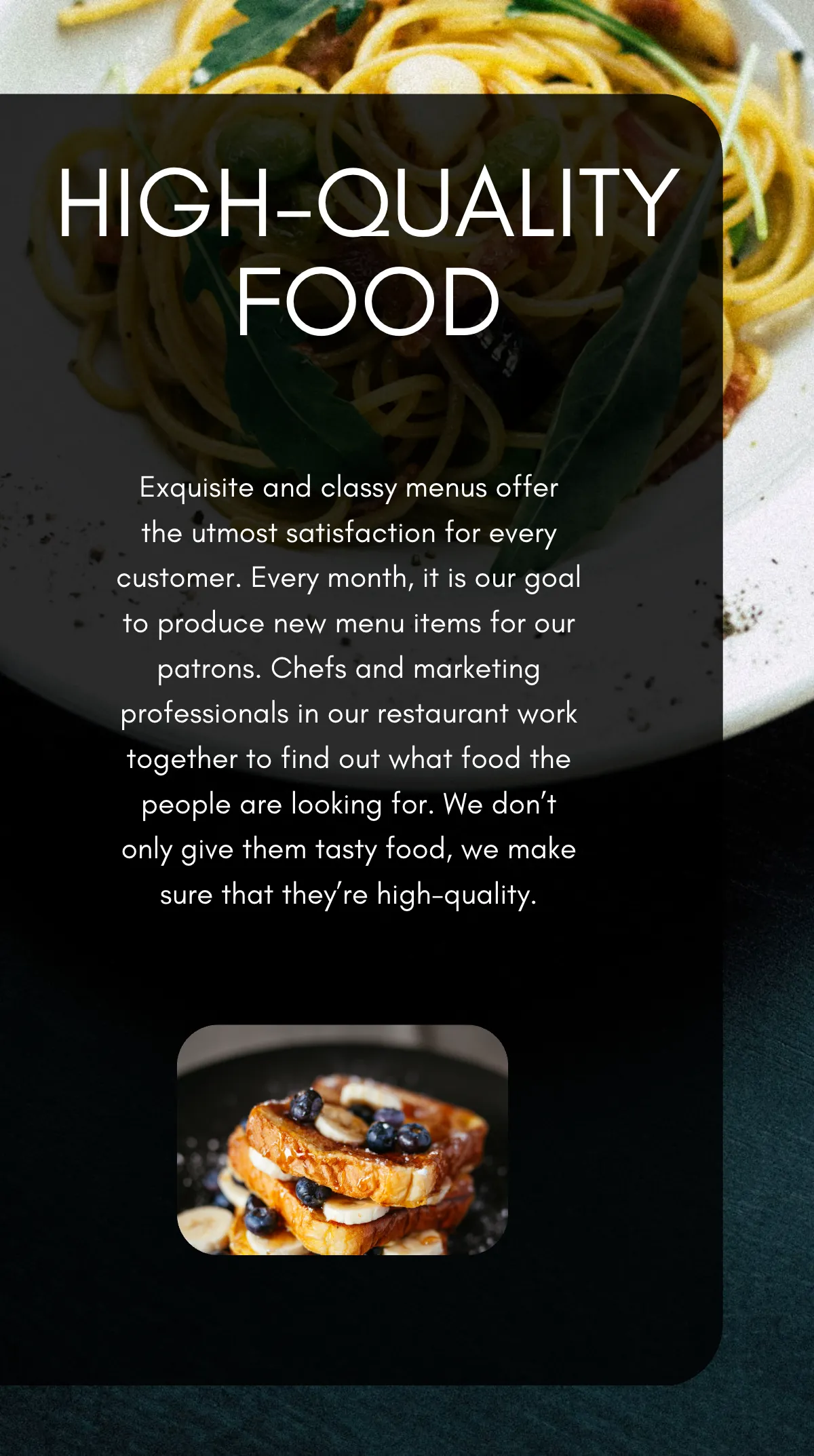 Free Restaurant Promotion Mobile Presentation Template to Edit Online
