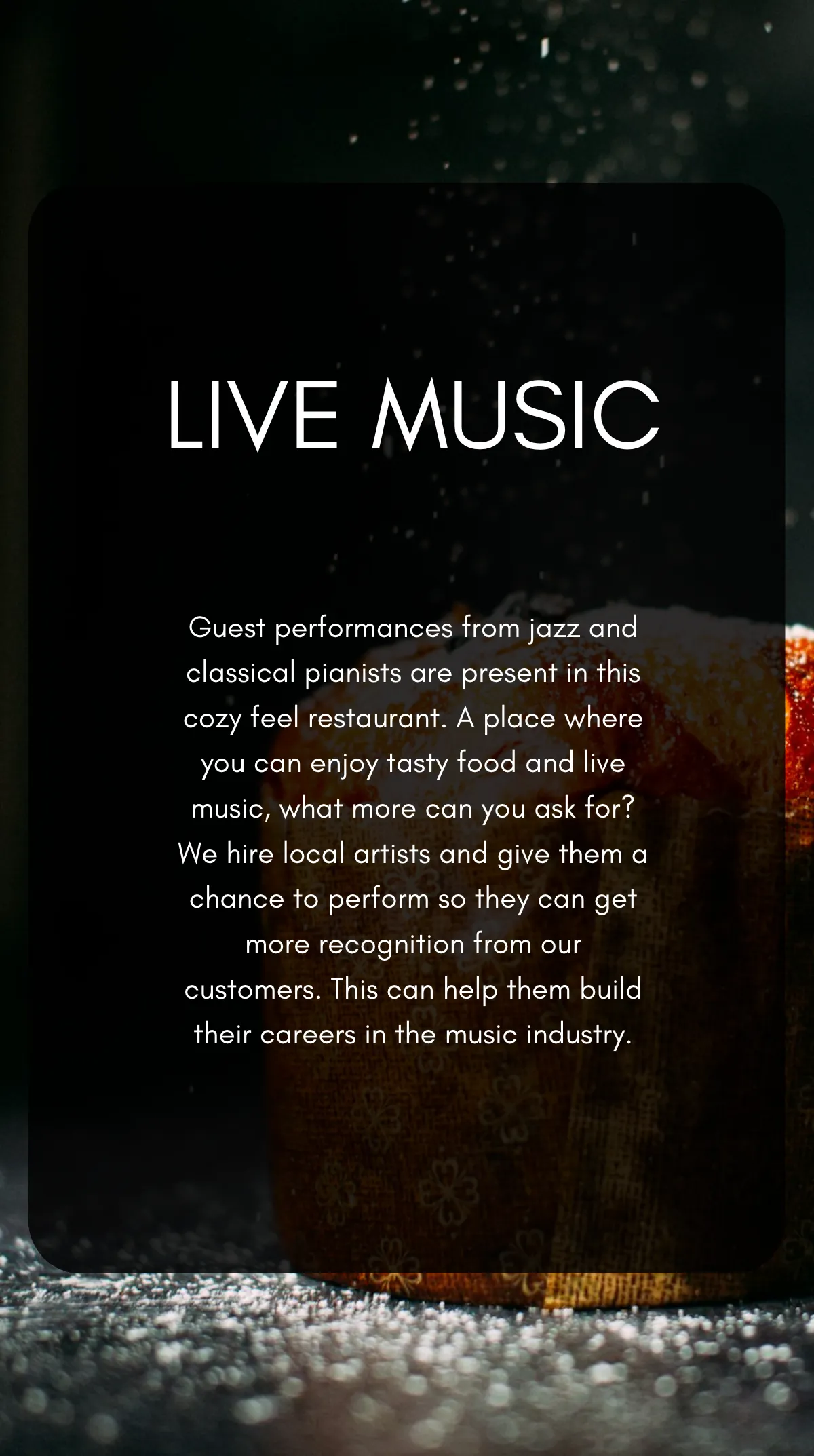 Free Restaurant Promotion Mobile Presentation Template to Edit Online