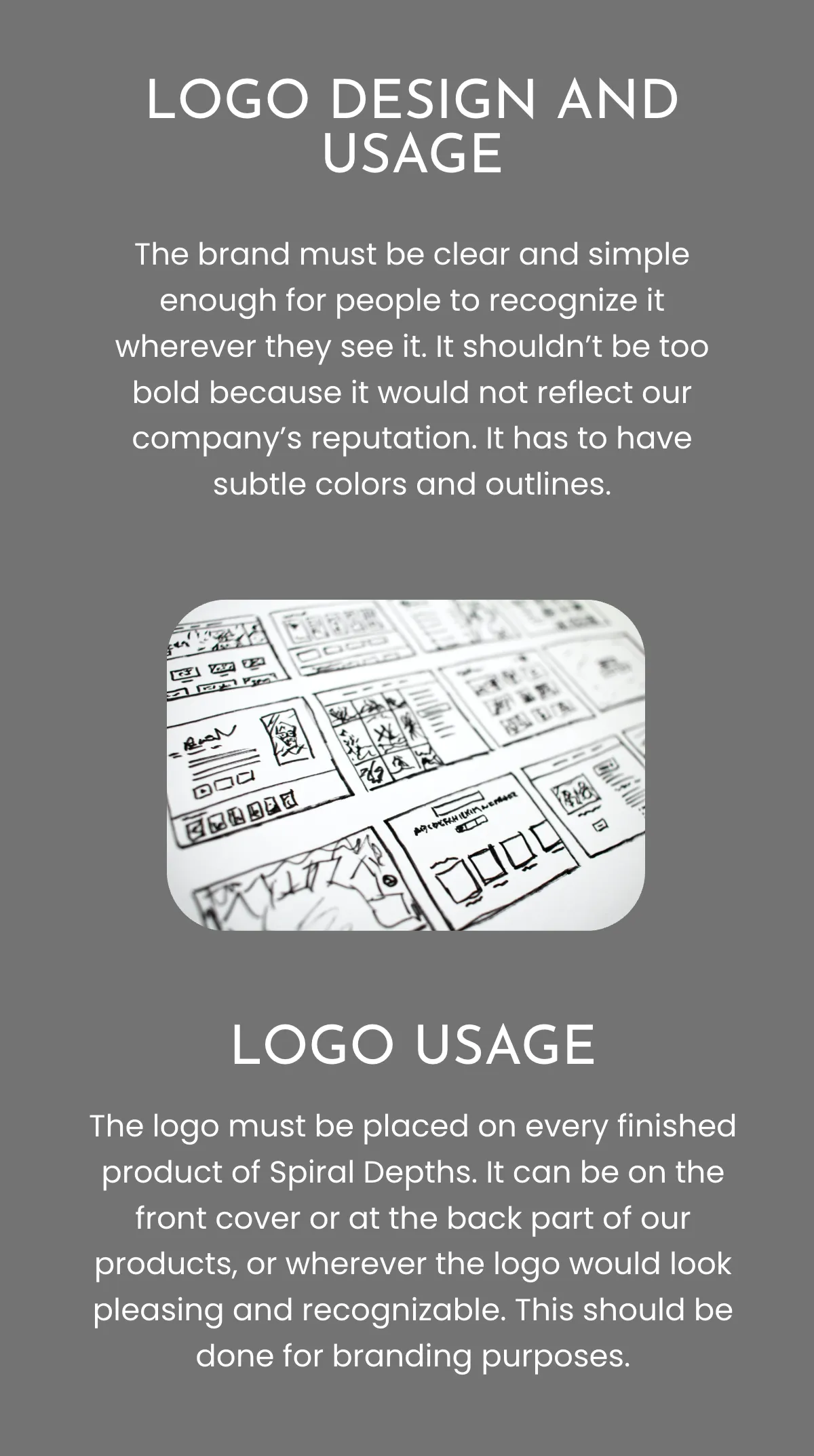 Free Brand Guideline Business Mobile Presentation Template to Edit Online
