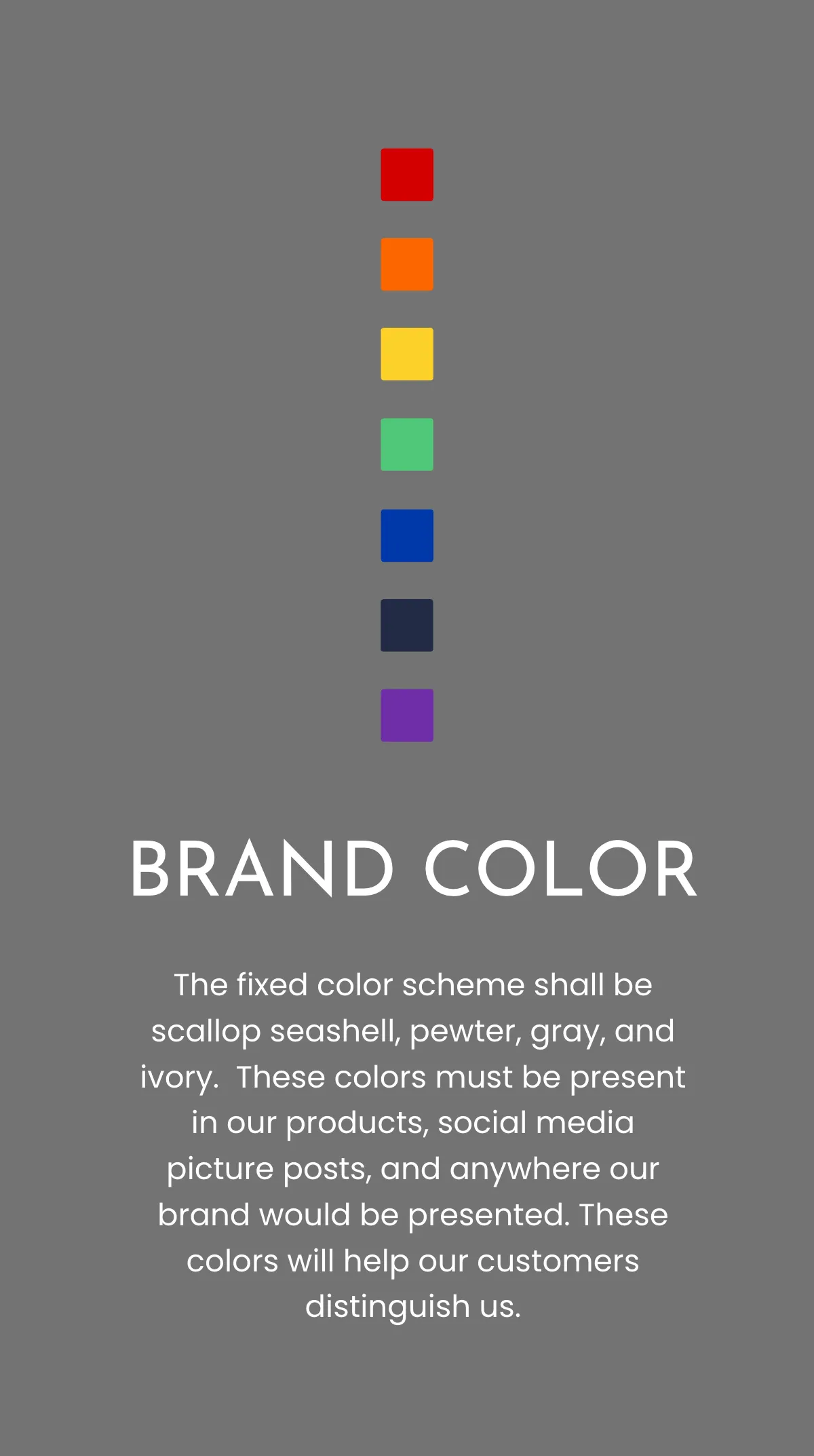 Free Brand Guideline Business Mobile Presentation Template to Edit Online