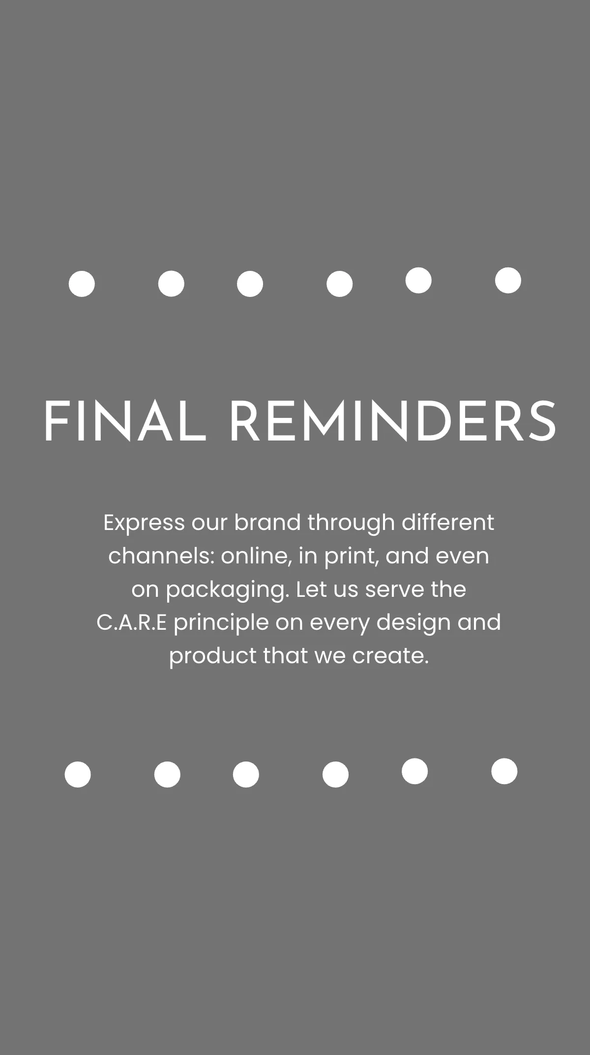 Free Brand Guideline Business Mobile Presentation Template to Edit Online