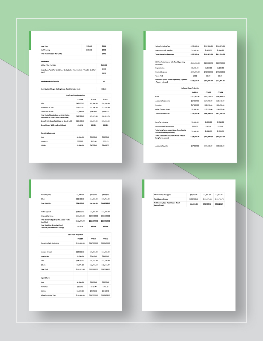 Saas Marketing Plan Template in Word Pages Google Docs Download