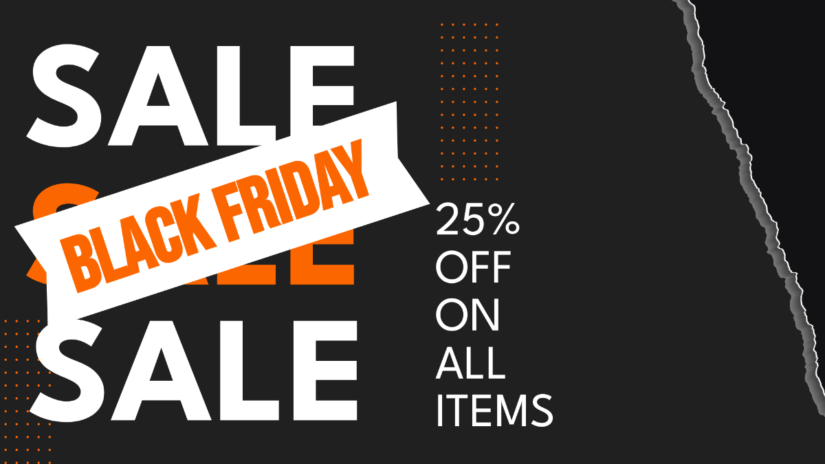 Black Friday High Resolution Background Template