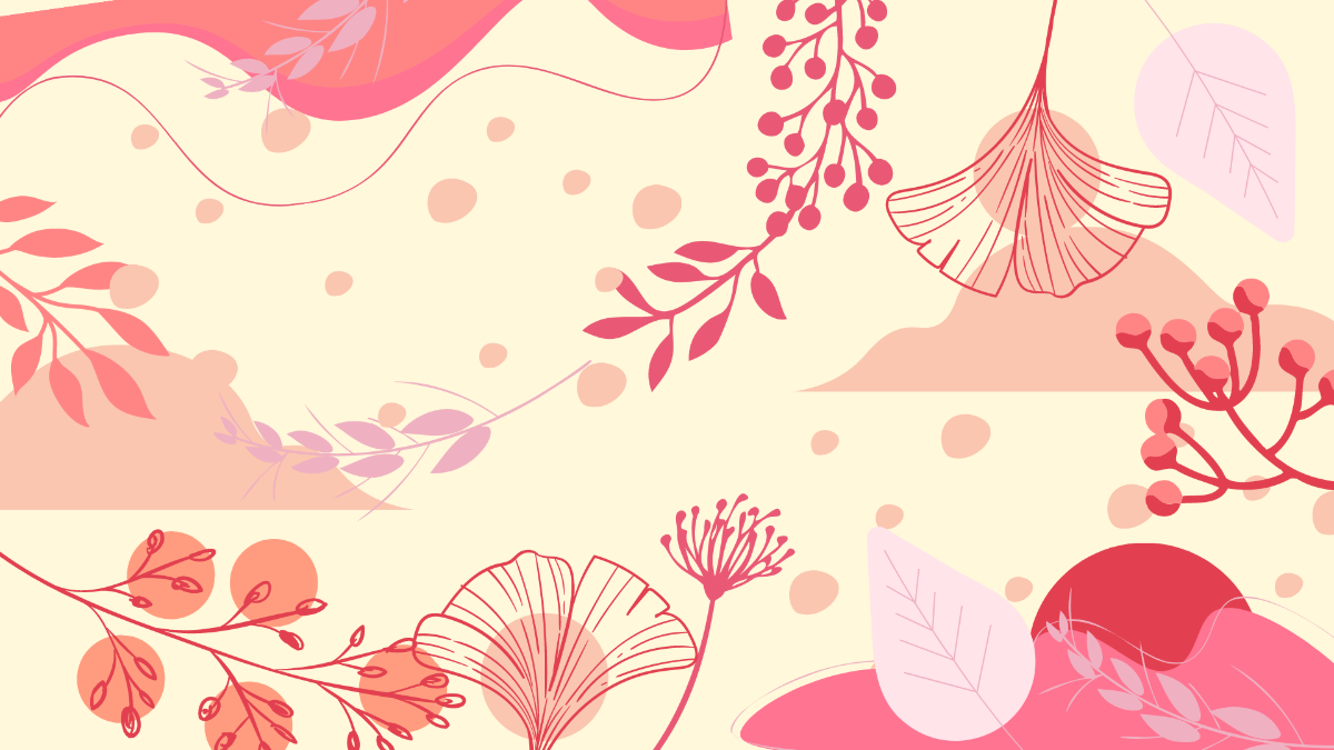Aesthetic Girly Background Template