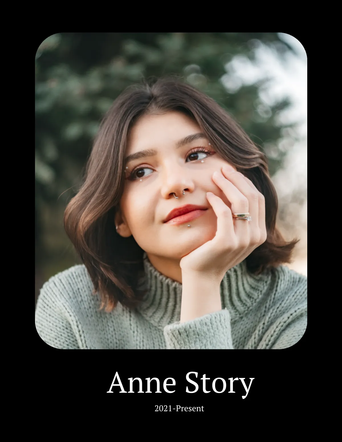 Free Biography Template to Edit Online