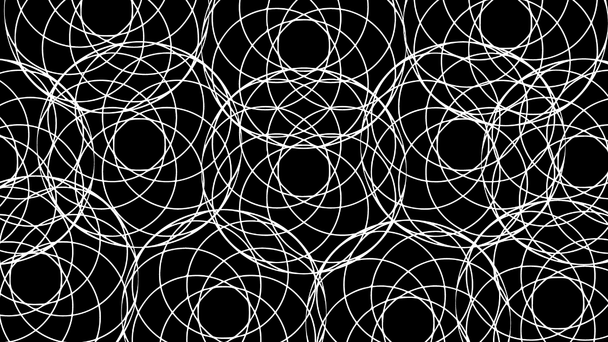 Black And White Trippy Background Template