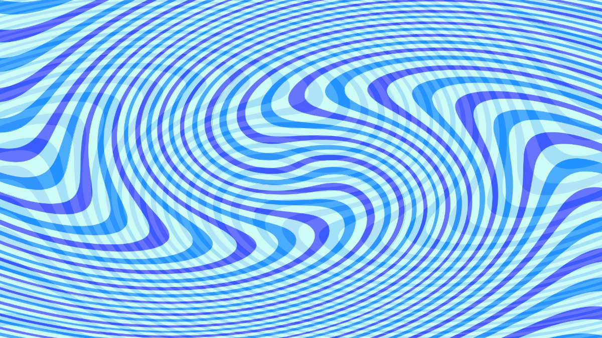 Free Trippy Blue Background Template