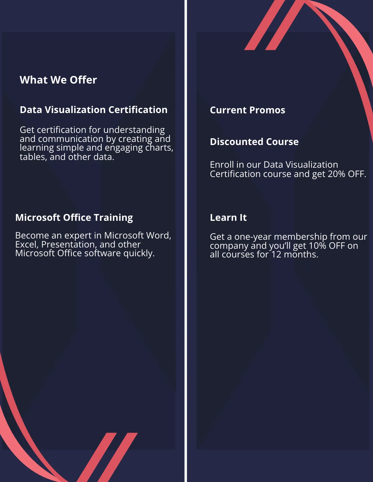 Free Computer Training Institute Brochure Template to Edit Online