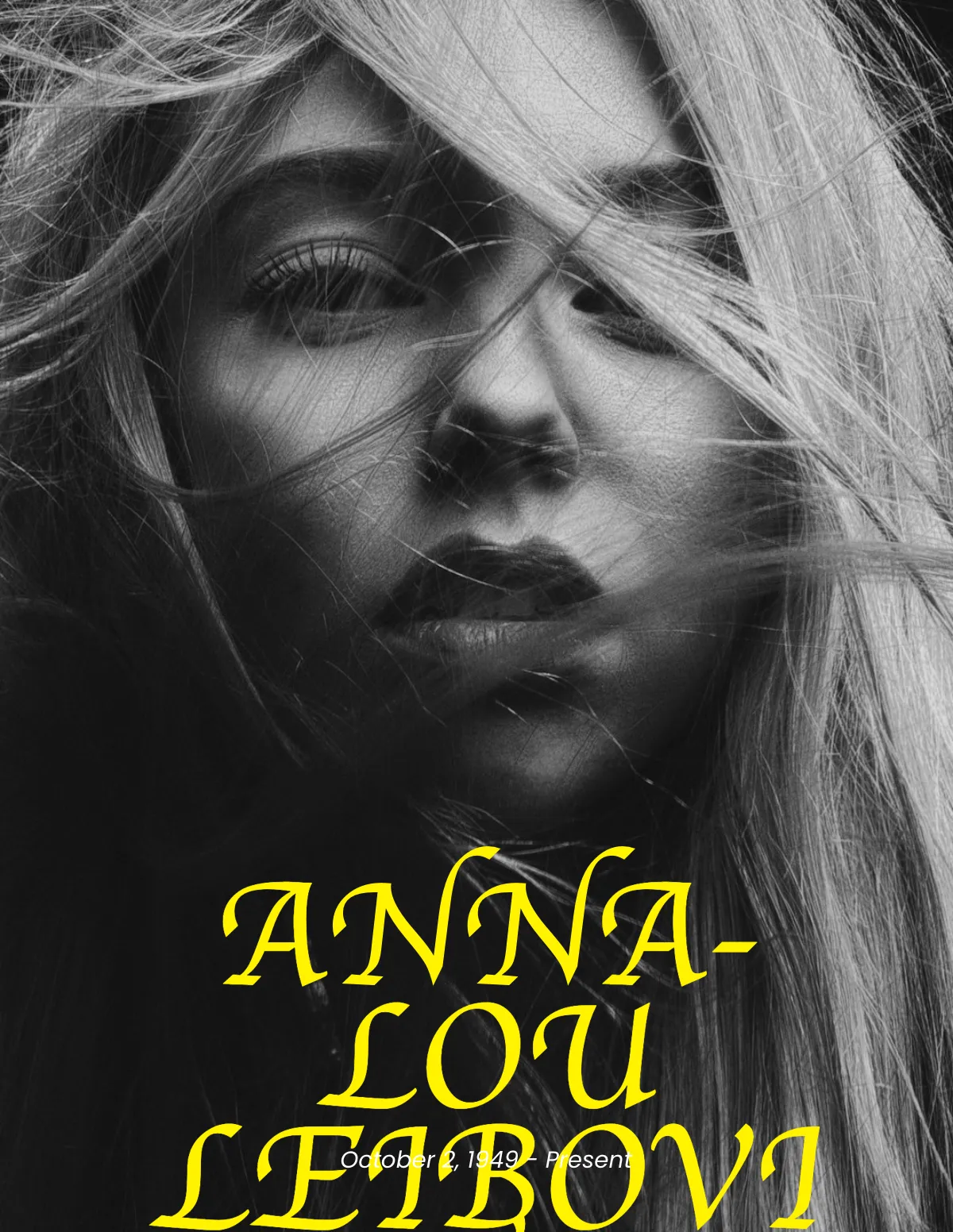 Free Photography Biography Template to Edit Online