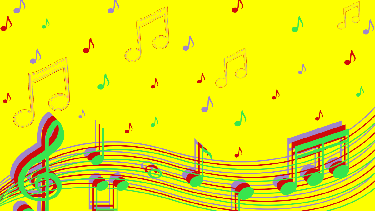 Trippy Music Background Template
