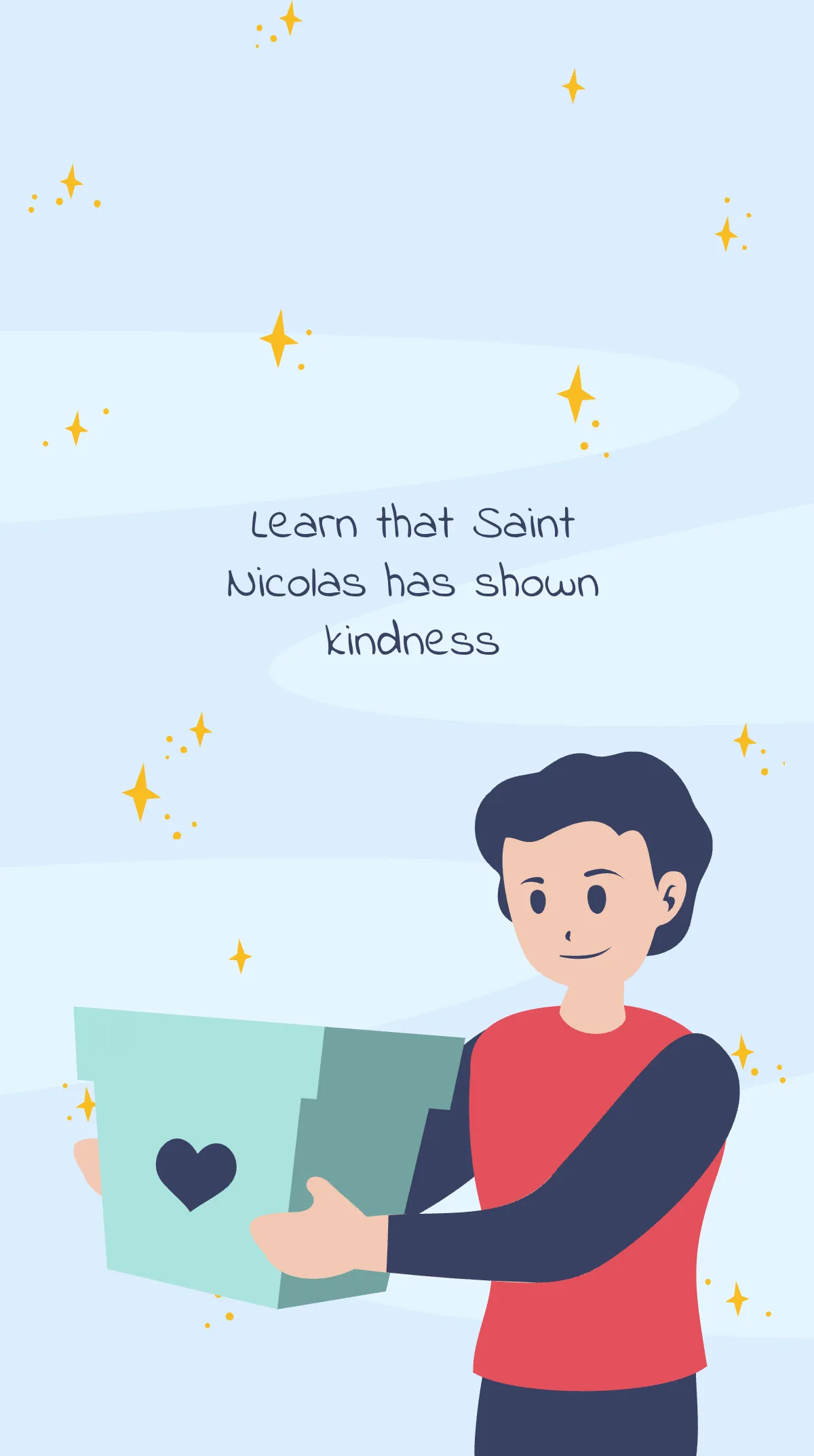 Free Saint Nicholas Day Instagram Story Template to Edit Online