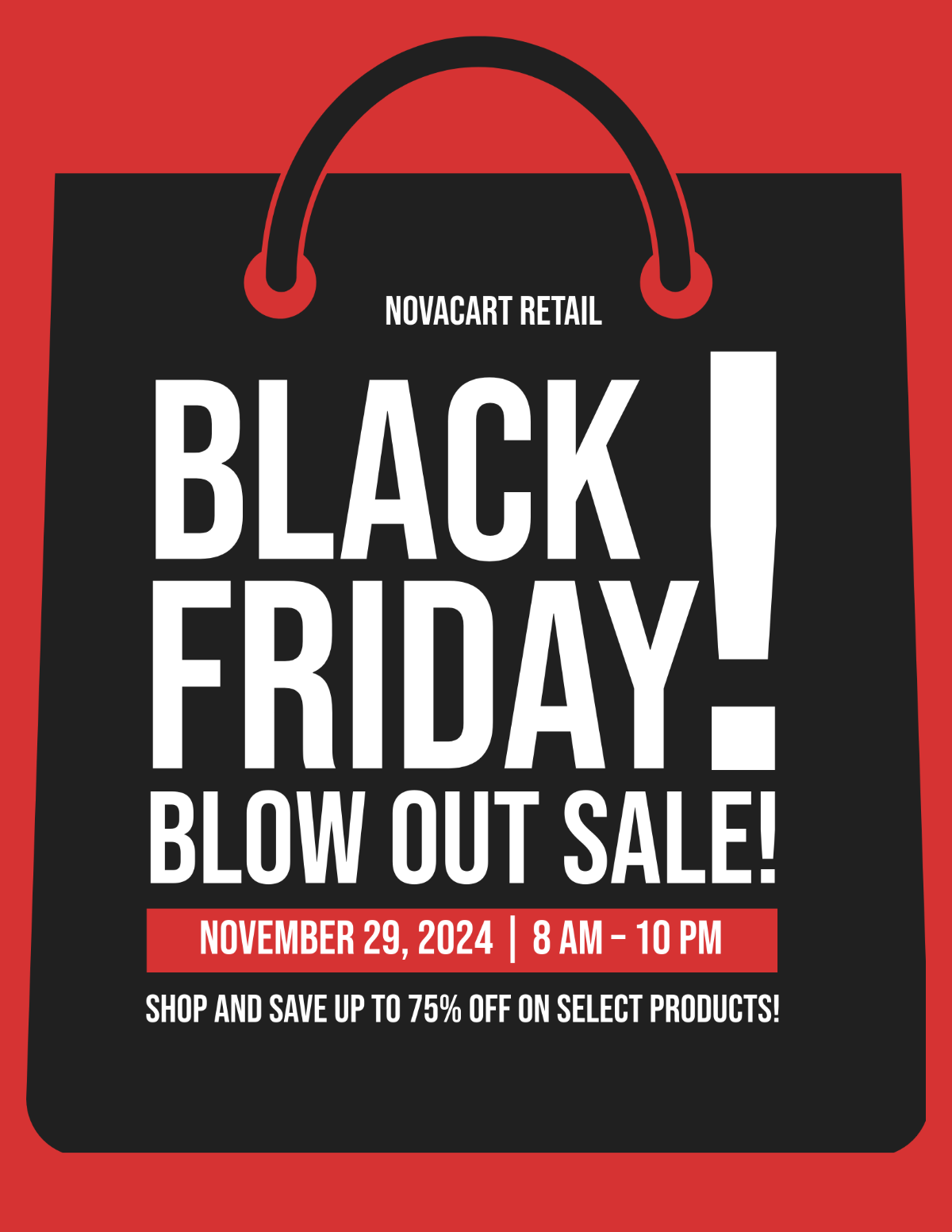 Black Friday Flyer Template - Edit Online & Download