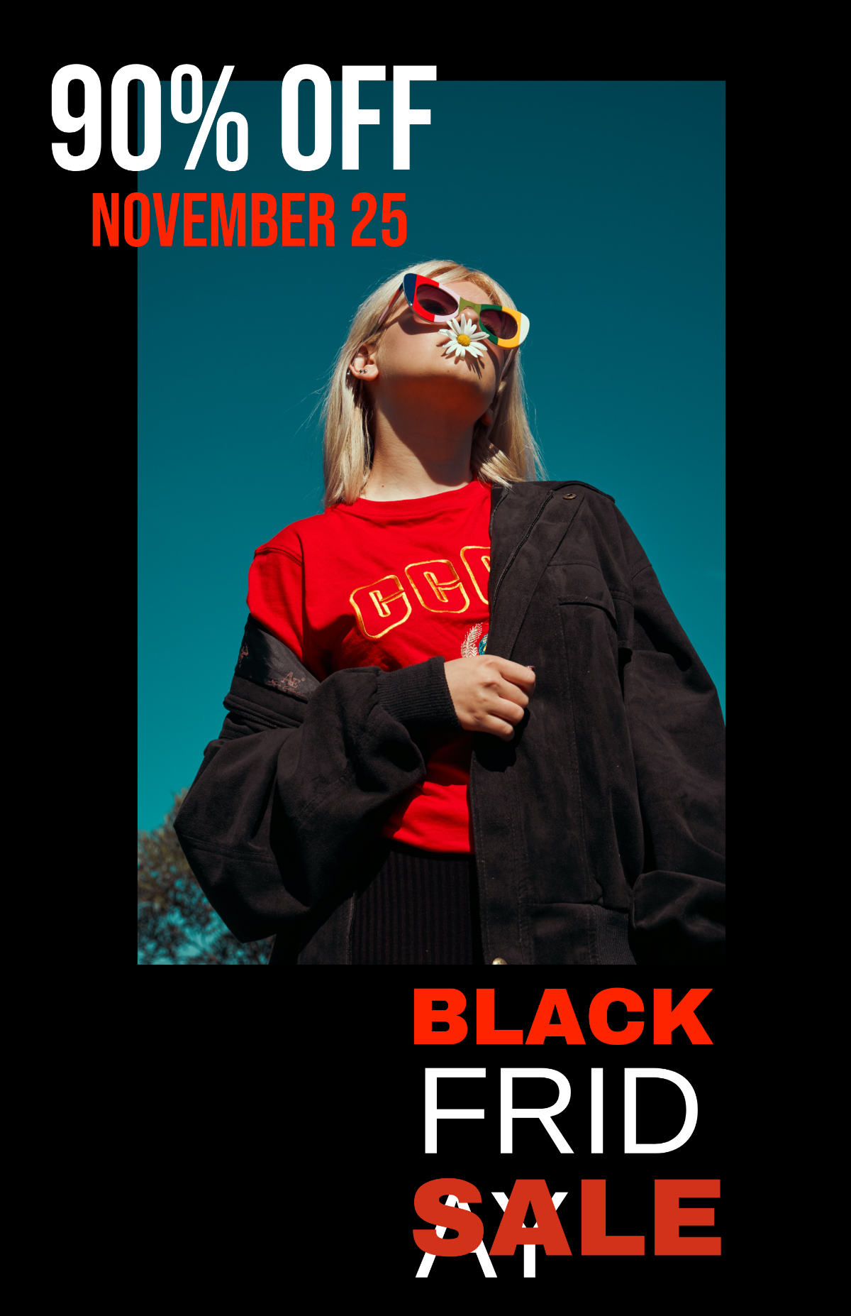 Free Black Friday Advertisement Poster Template