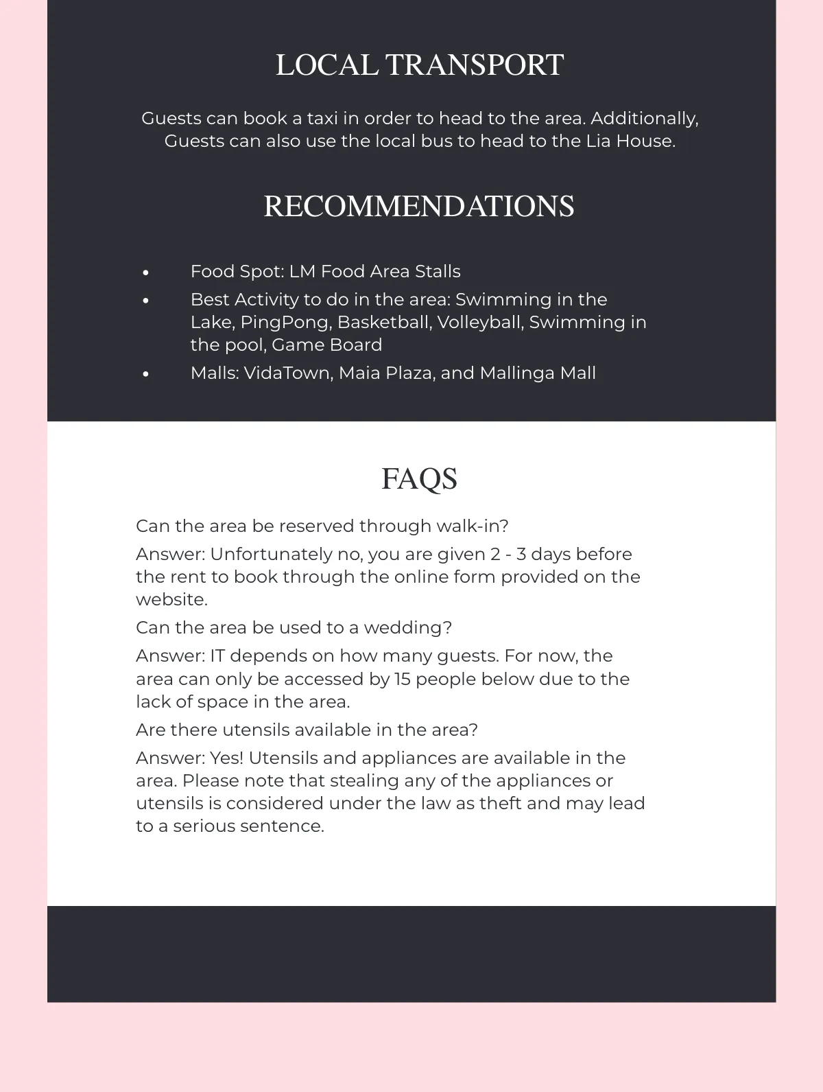 Free Rental Property Welcome Book Template to Edit Online