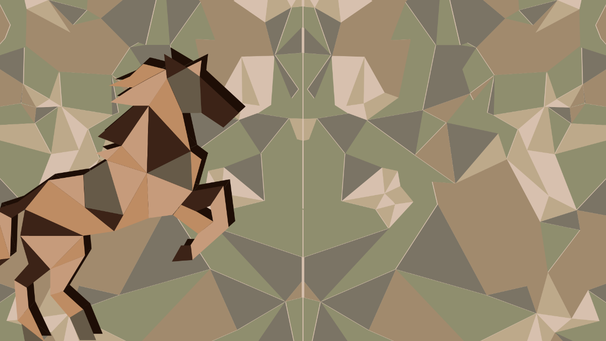 Brown Geometric Background Template