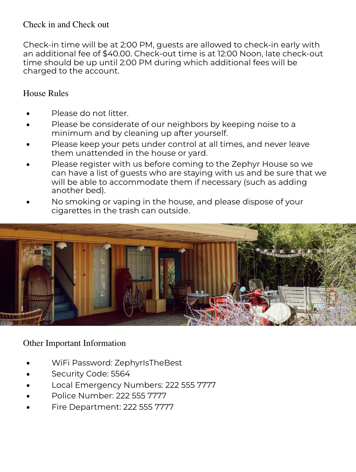 Free Vrbo Welcome Book Template to Edit Online