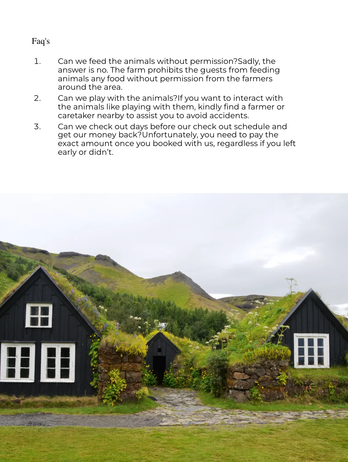 Free Airbnb Farmhouse Welcome Book Template to Edit Online