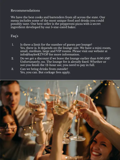 Free 2 Pages Quick Welcome Book Template to Edit Online