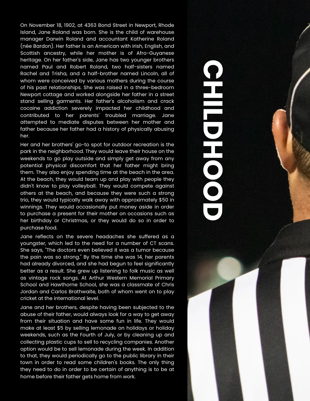 Free Instructor Biography Template to Edit Online