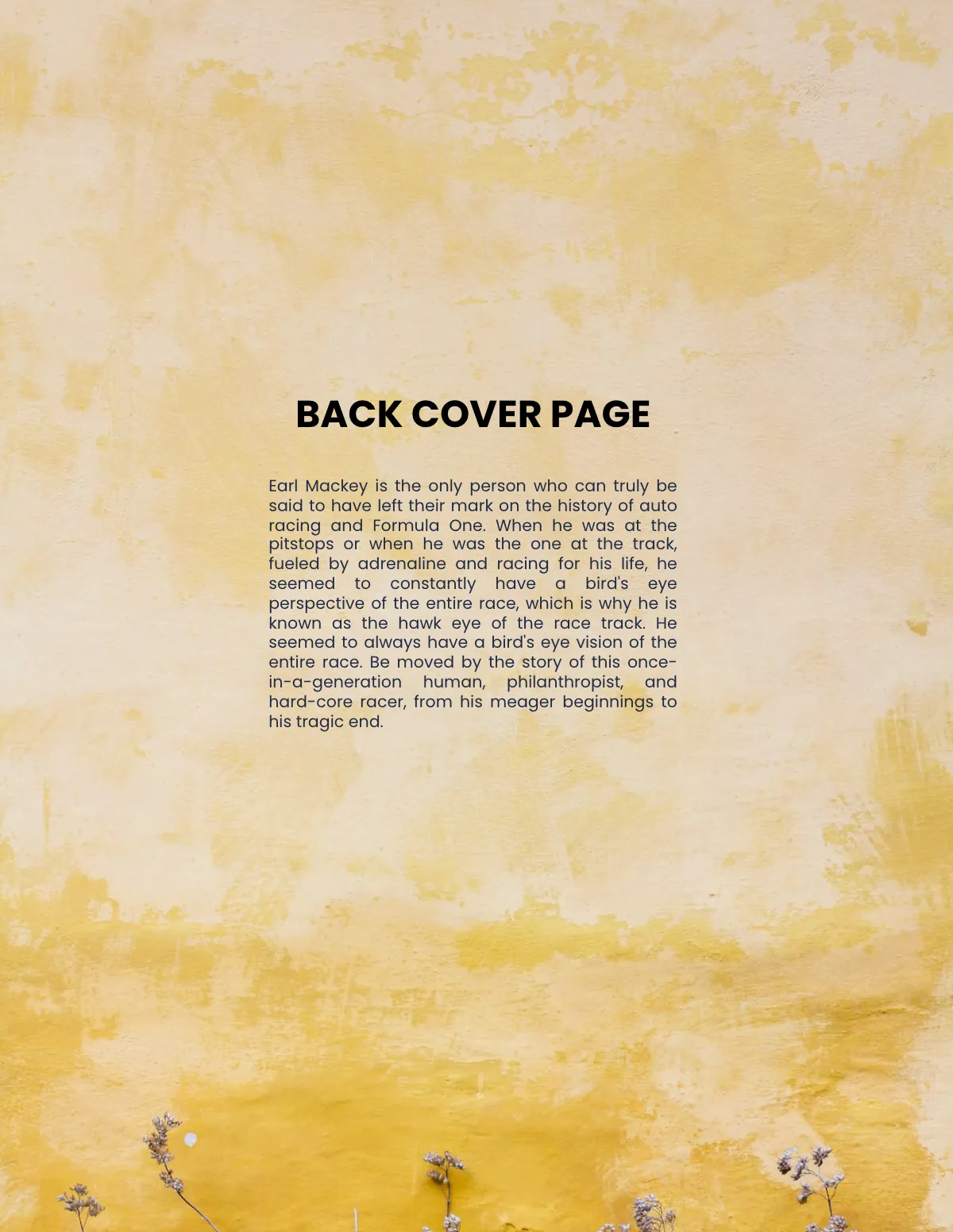 Free Blank Biography Template to Edit Online