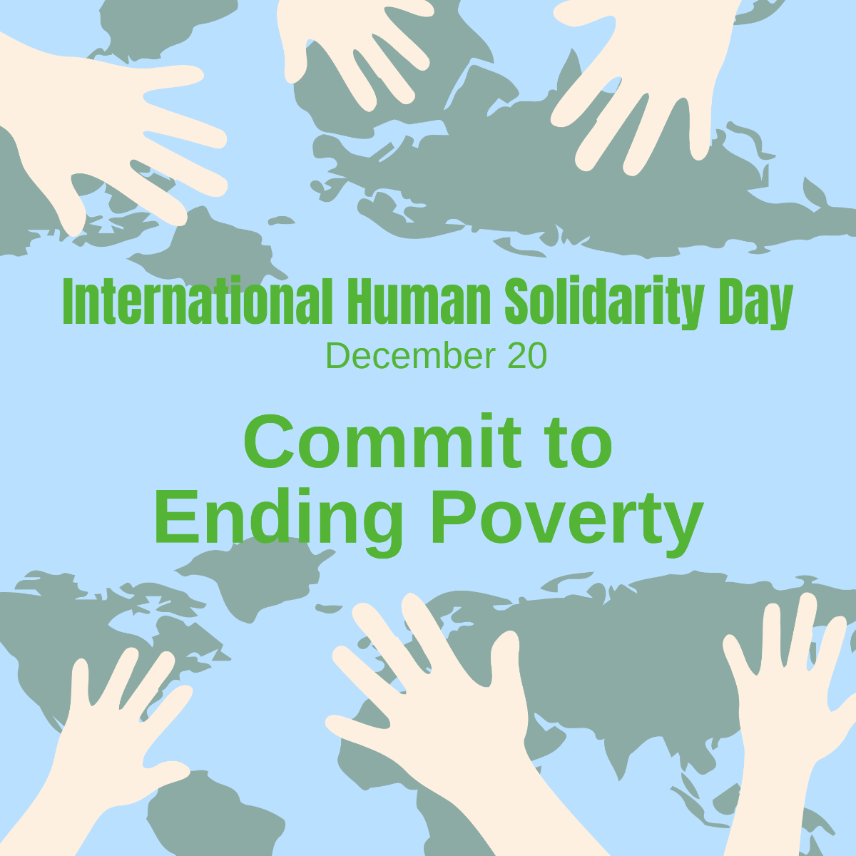 International Human Solidarity Day FB Post