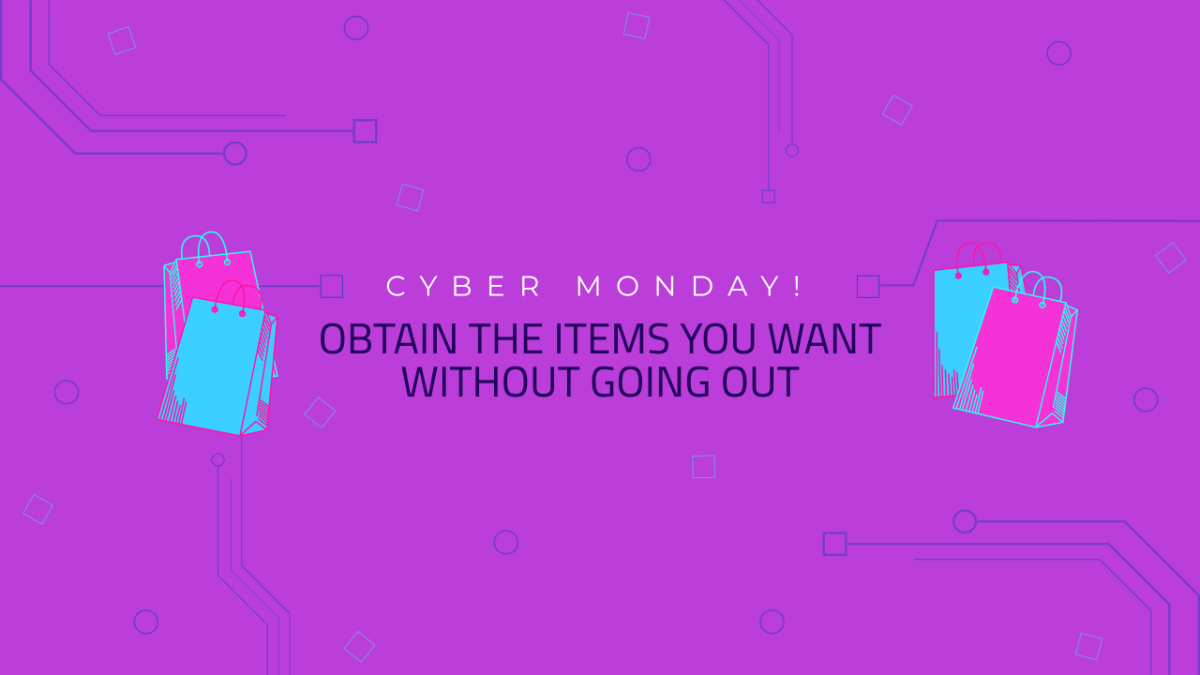 Cyber Monday Youtube Cover Template