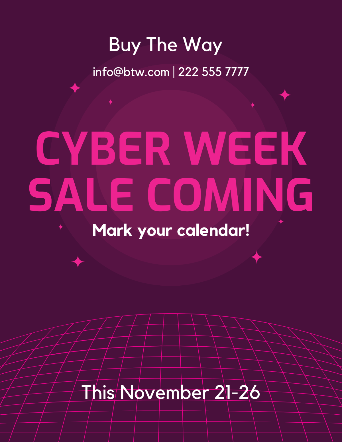 Creative Cyber Monday Flyer