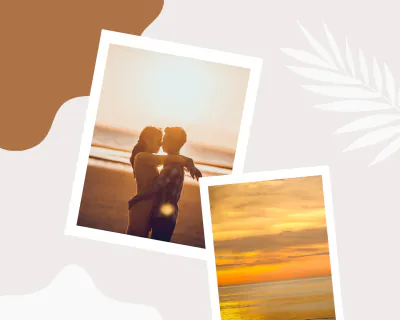 Free Modern Wedding Album Template to Edit Online