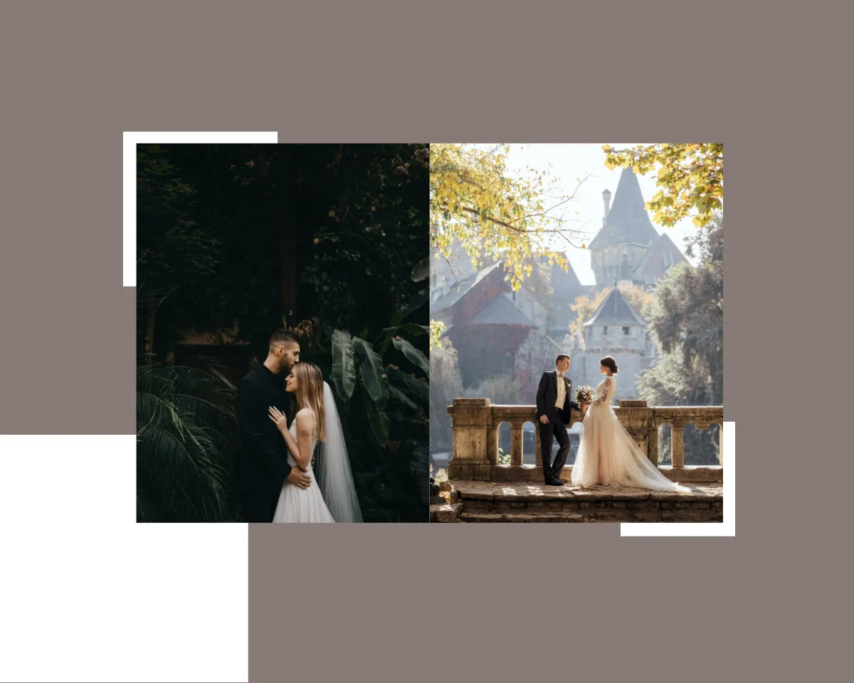 Free Professional Wedding Album Design Template to Edit Online
