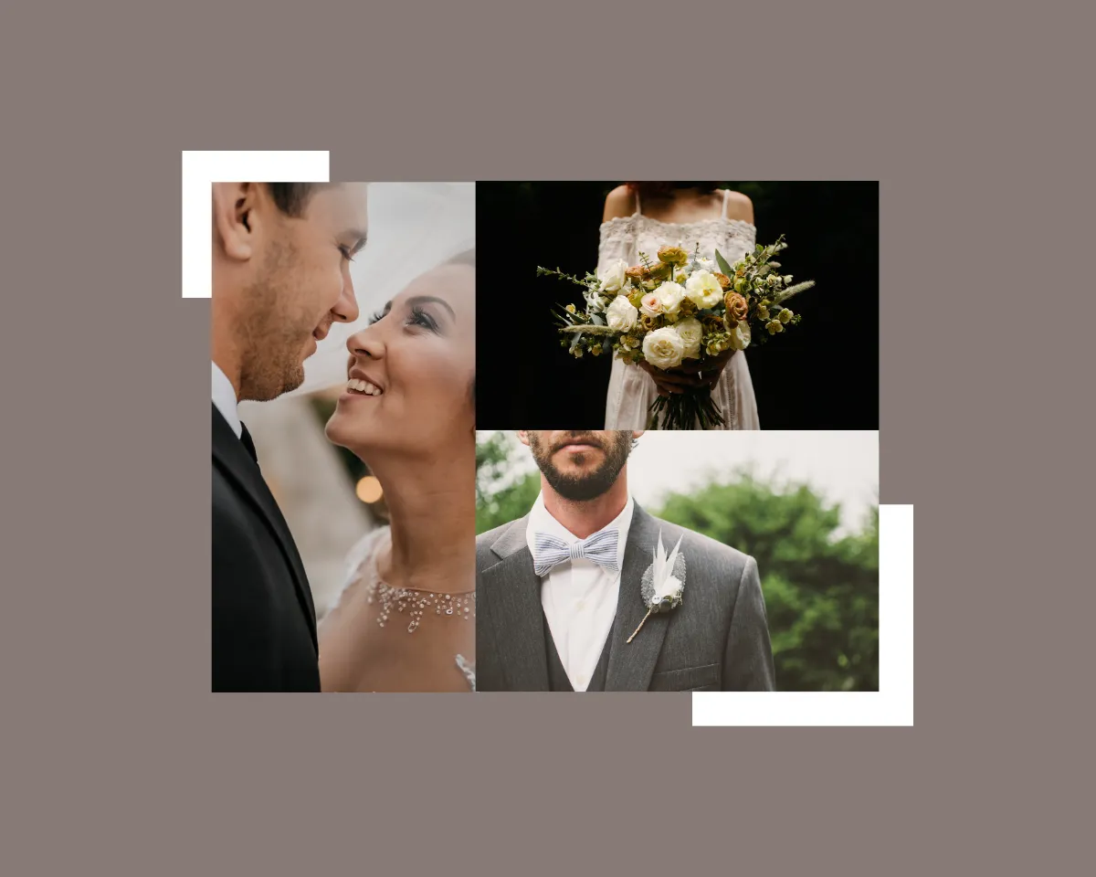 Free Professional Wedding Album Design Template to Edit Online