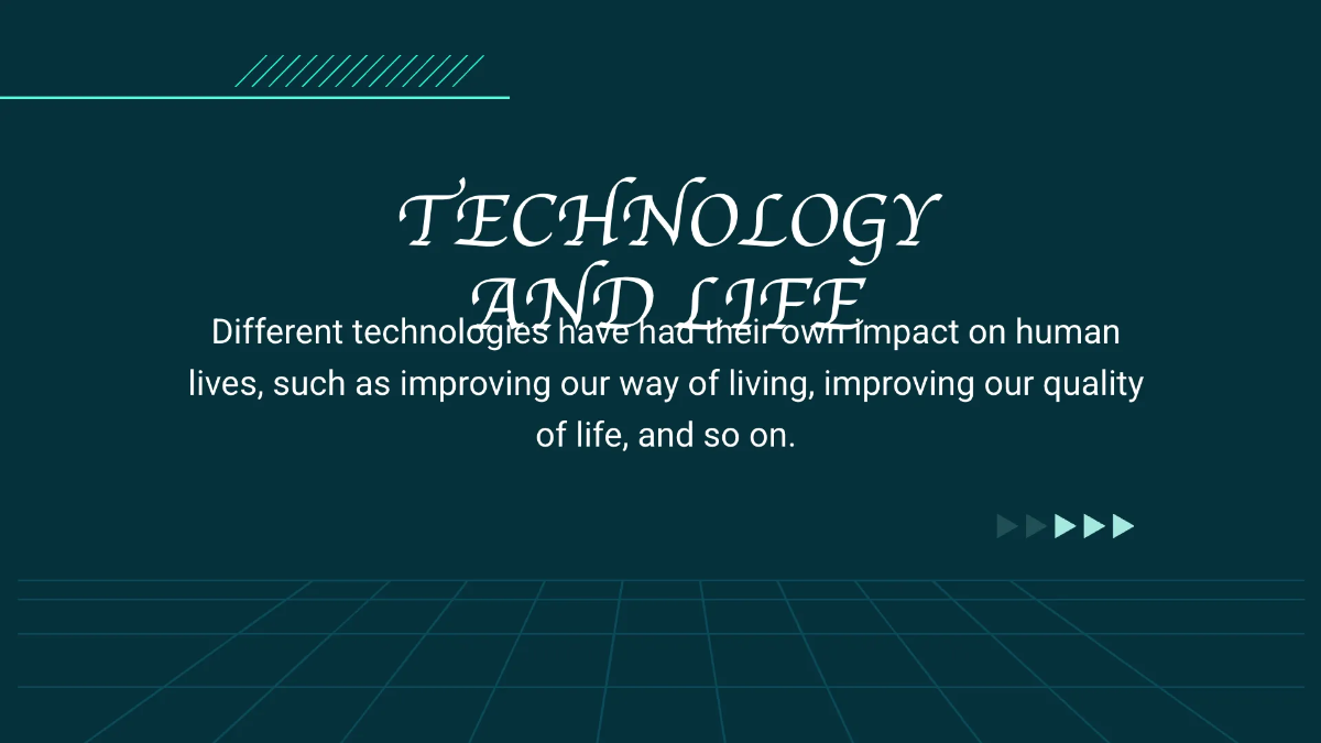 Free Technology  Infographic Presentation Template to Edit Online