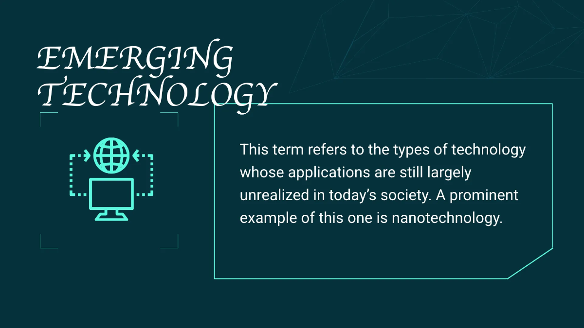 Free Technology  Infographic Presentation Template to Edit Online