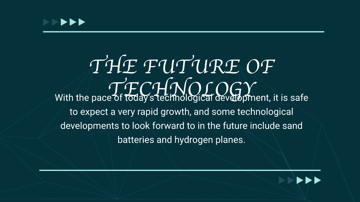 Free Technology  Infographic Presentation Template to Edit Online